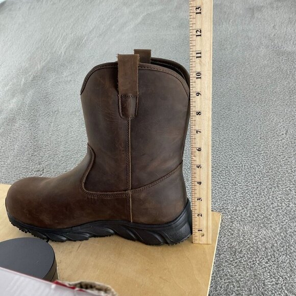 Propét Mens Smith 9 Inch Electrical Composite Toe Work Boots Size 9.5 E NWB S080 - Picture 7 of 11